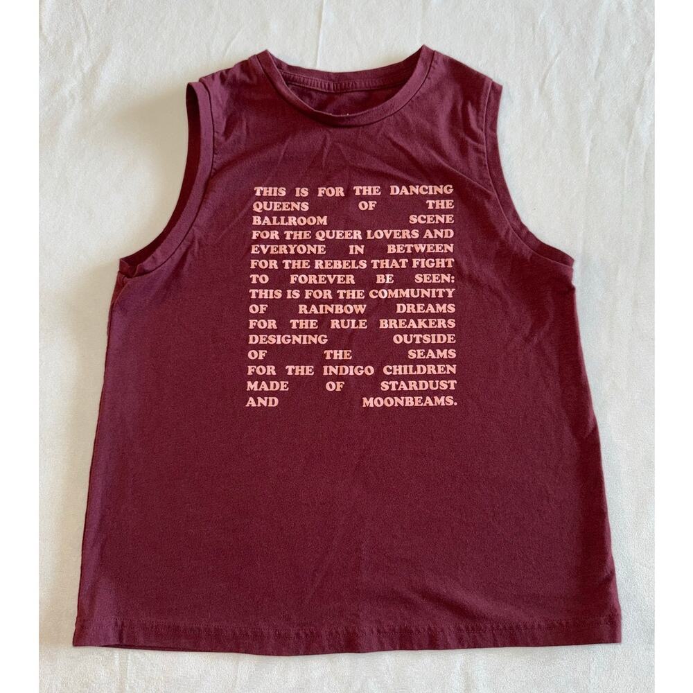 Target Take‎ Pride Collection Size XS Dancing Queens Women's Muscle Tank T-Shirt